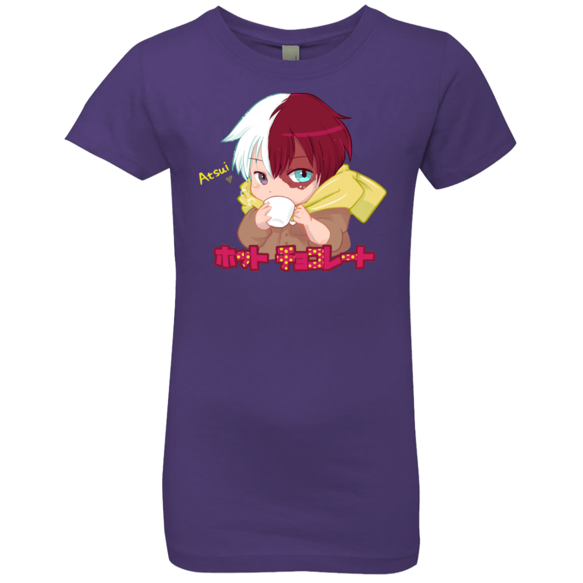 T-Shirts Purple Rush / YXS Hotto Chokoretto Girls Premium T-Shirt