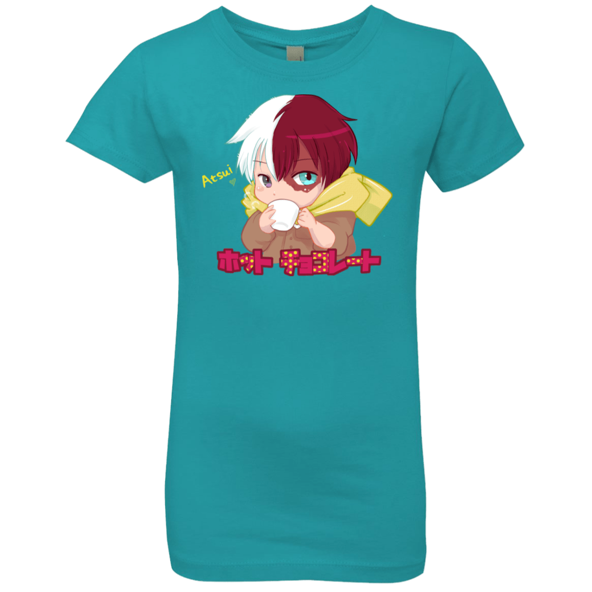 T-Shirts Tahiti Blue / YXS Hotto Chokoretto Girls Premium T-Shirt