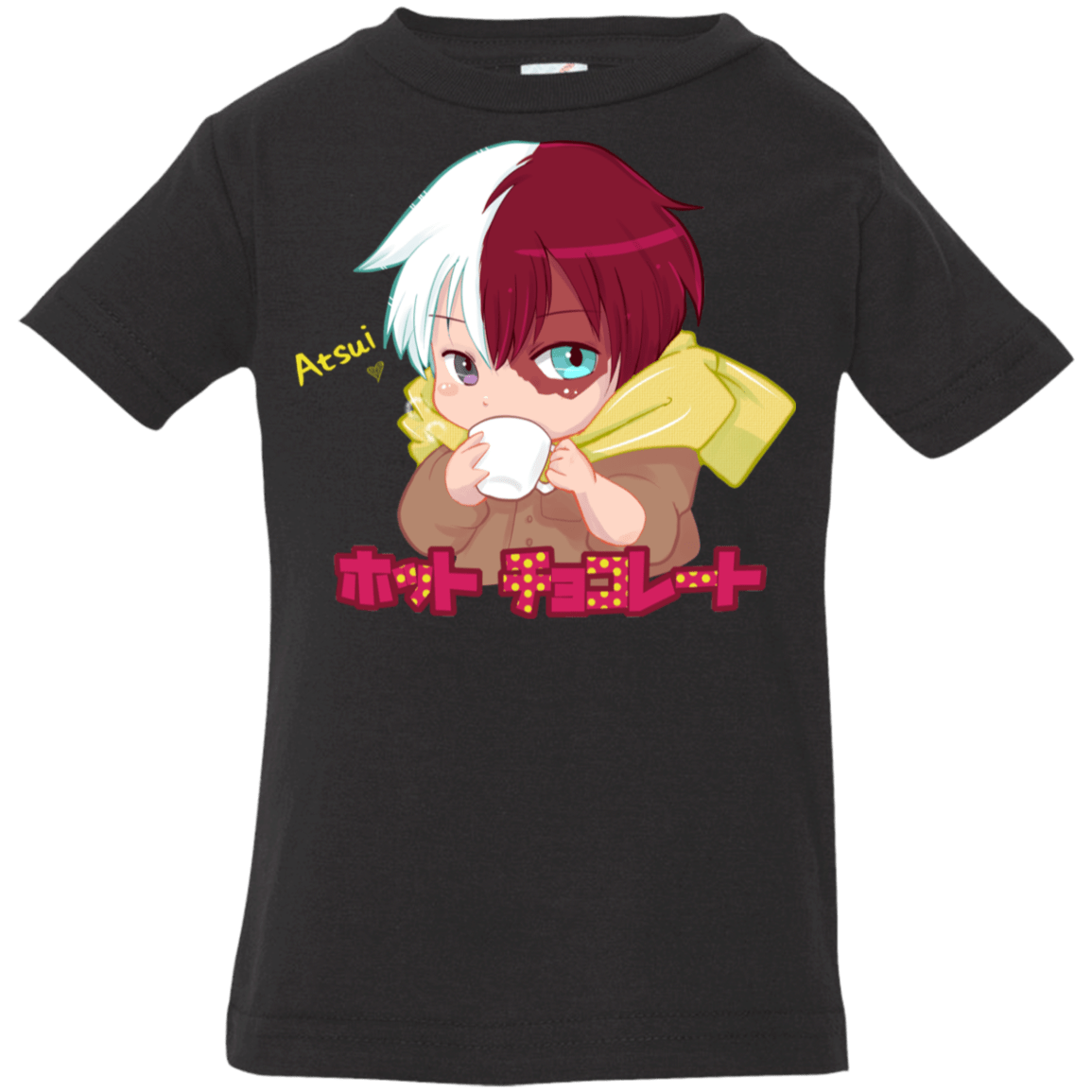 T-Shirts Black / 6 Months Hotto Chokoretto Infant Premium T-Shirt