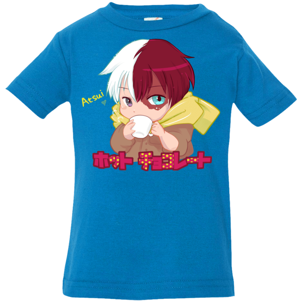 T-Shirts Cobalt / 6 Months Hotto Chokoretto Infant Premium T-Shirt