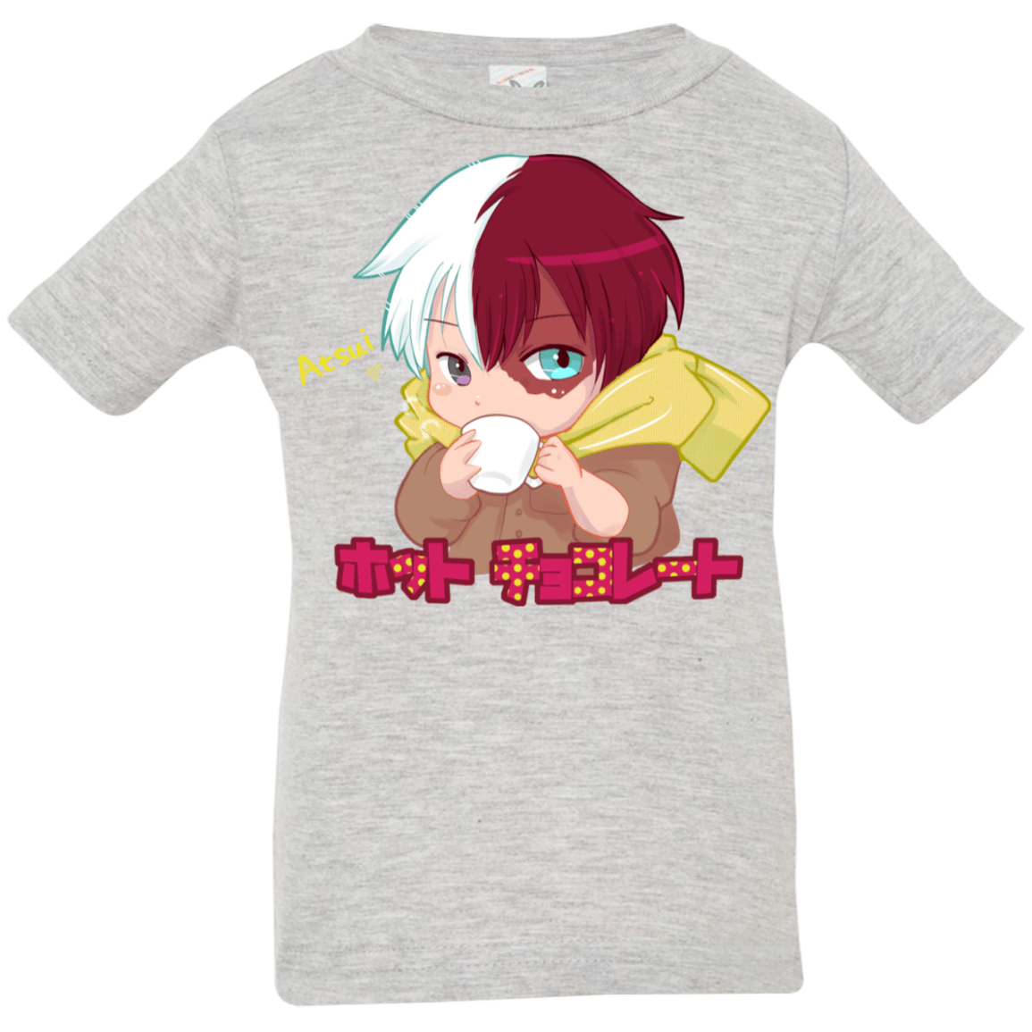 T-Shirts Heather Grey / 6 Months Hotto Chokoretto Infant Premium T-Shirt