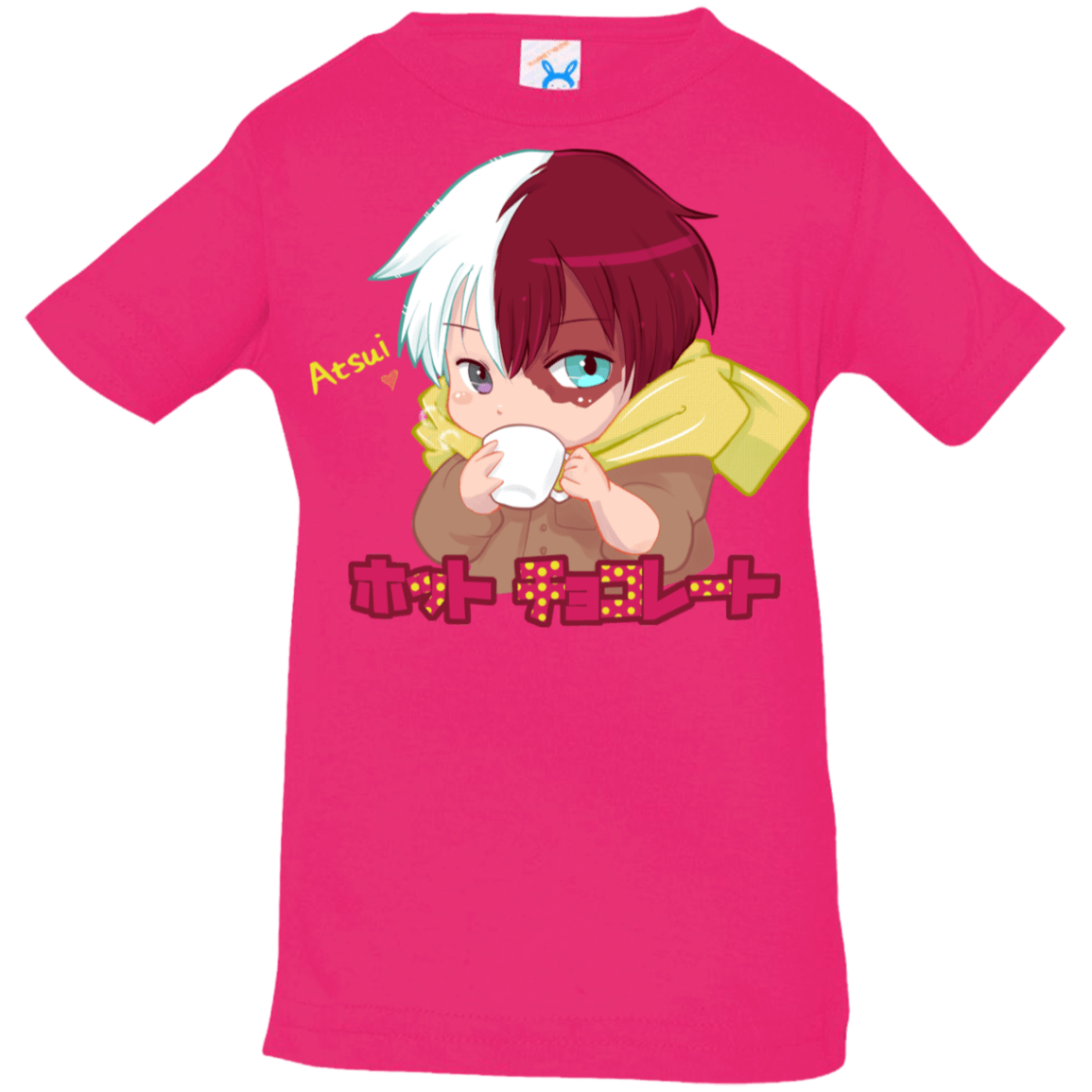 T-Shirts Hot Pink / 6 Months Hotto Chokoretto Infant Premium T-Shirt