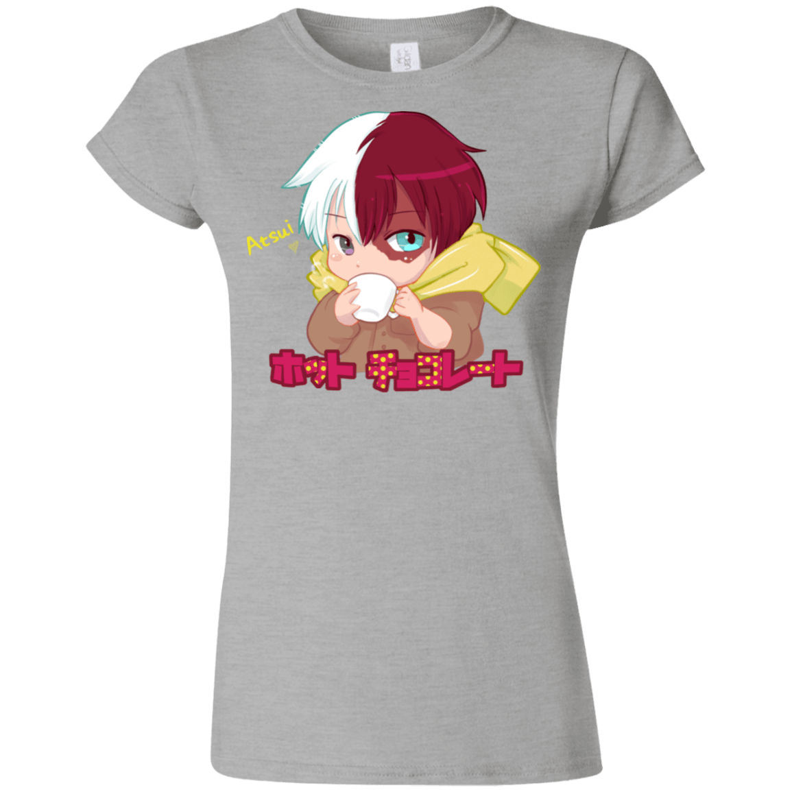 T-Shirts Sport Grey / S Hotto Chokoretto Junior Slimmer-Fit T-Shirt