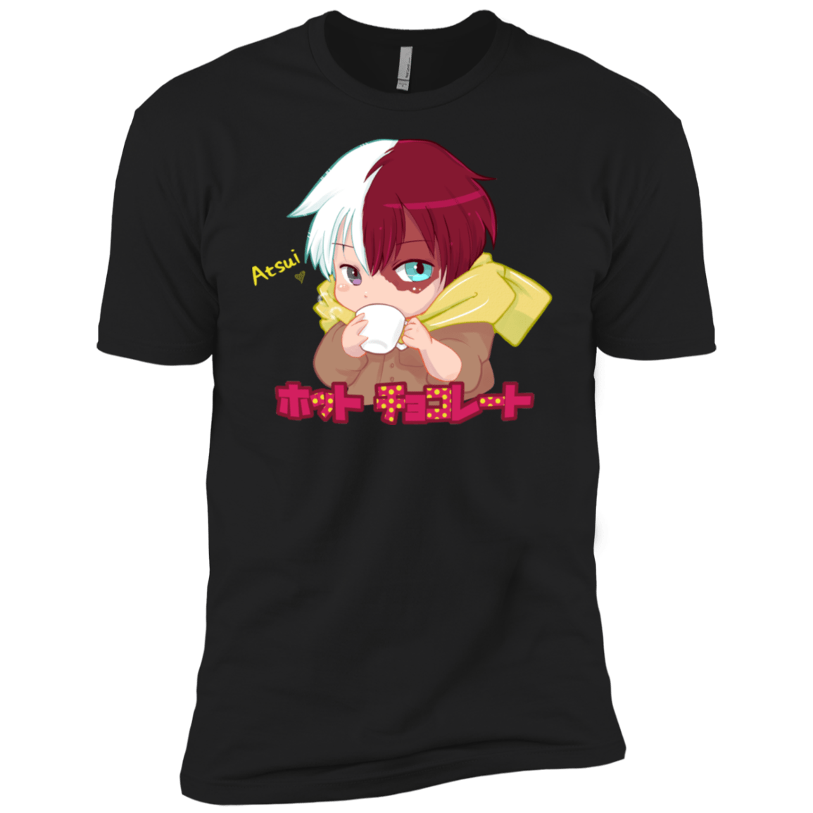 T-Shirts Black / X-Small Hotto Chokoretto Men's Premium T-Shirt