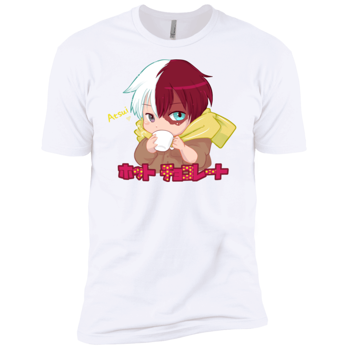 T-Shirts White / X-Small Hotto Chokoretto Men's Premium T-Shirt