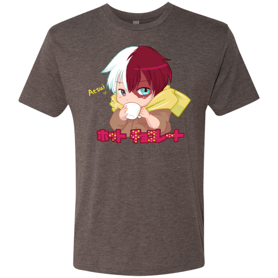 T-Shirts Macchiato / S Hotto Chokoretto Men's Triblend T-Shirt