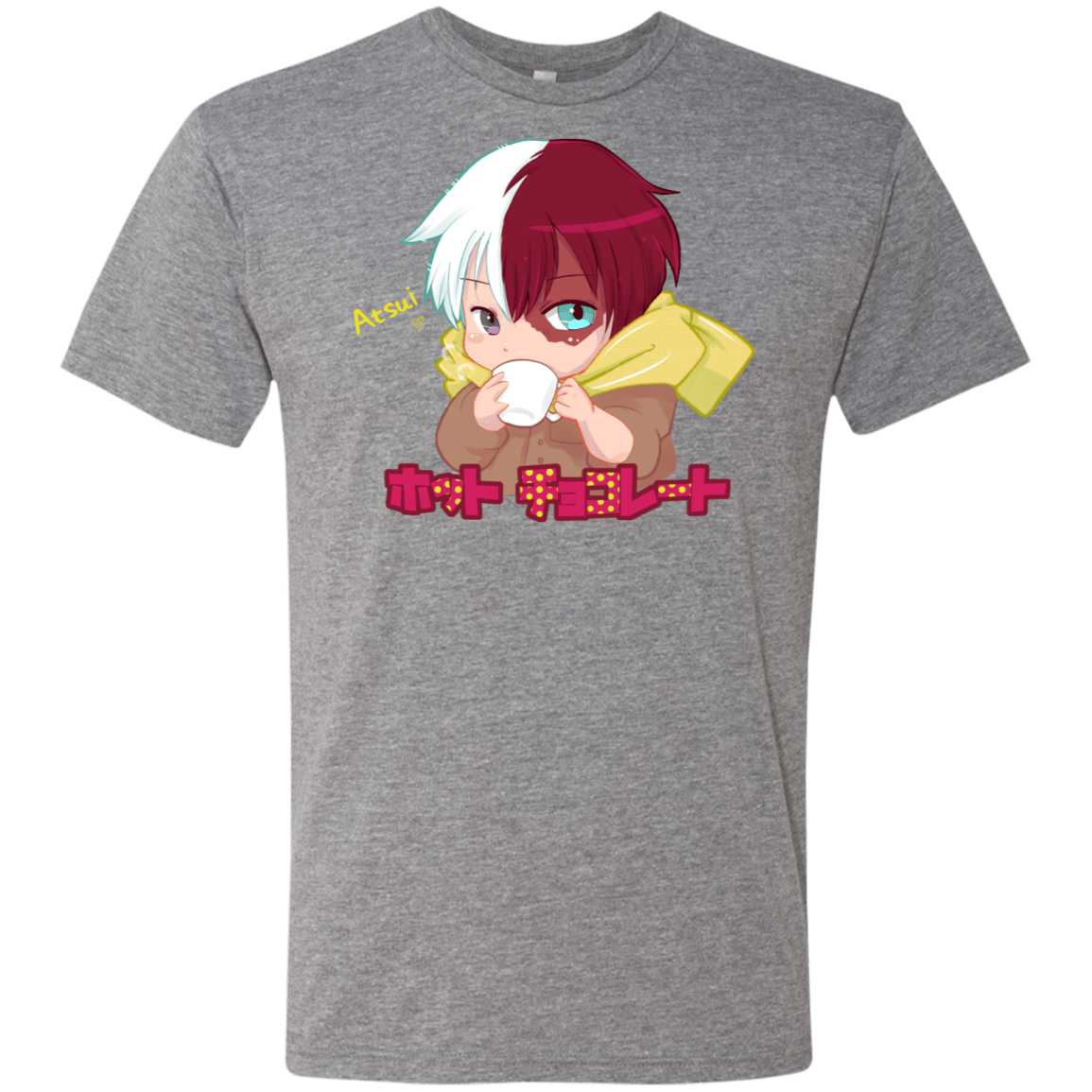 T-Shirts Premium Heather / S Hotto Chokoretto Men's Triblend T-Shirt