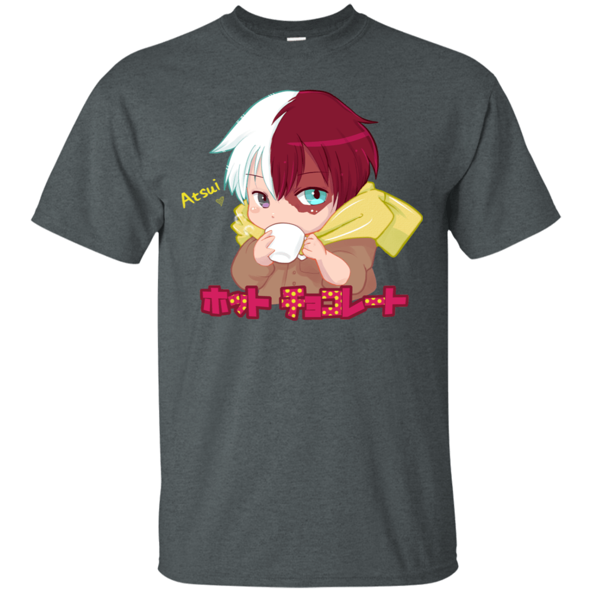 T-Shirts Dark Heather / S Hotto Chokoretto T-Shirt