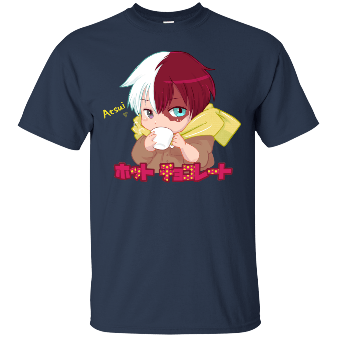 T-Shirts Navy / S Hotto Chokoretto T-Shirt