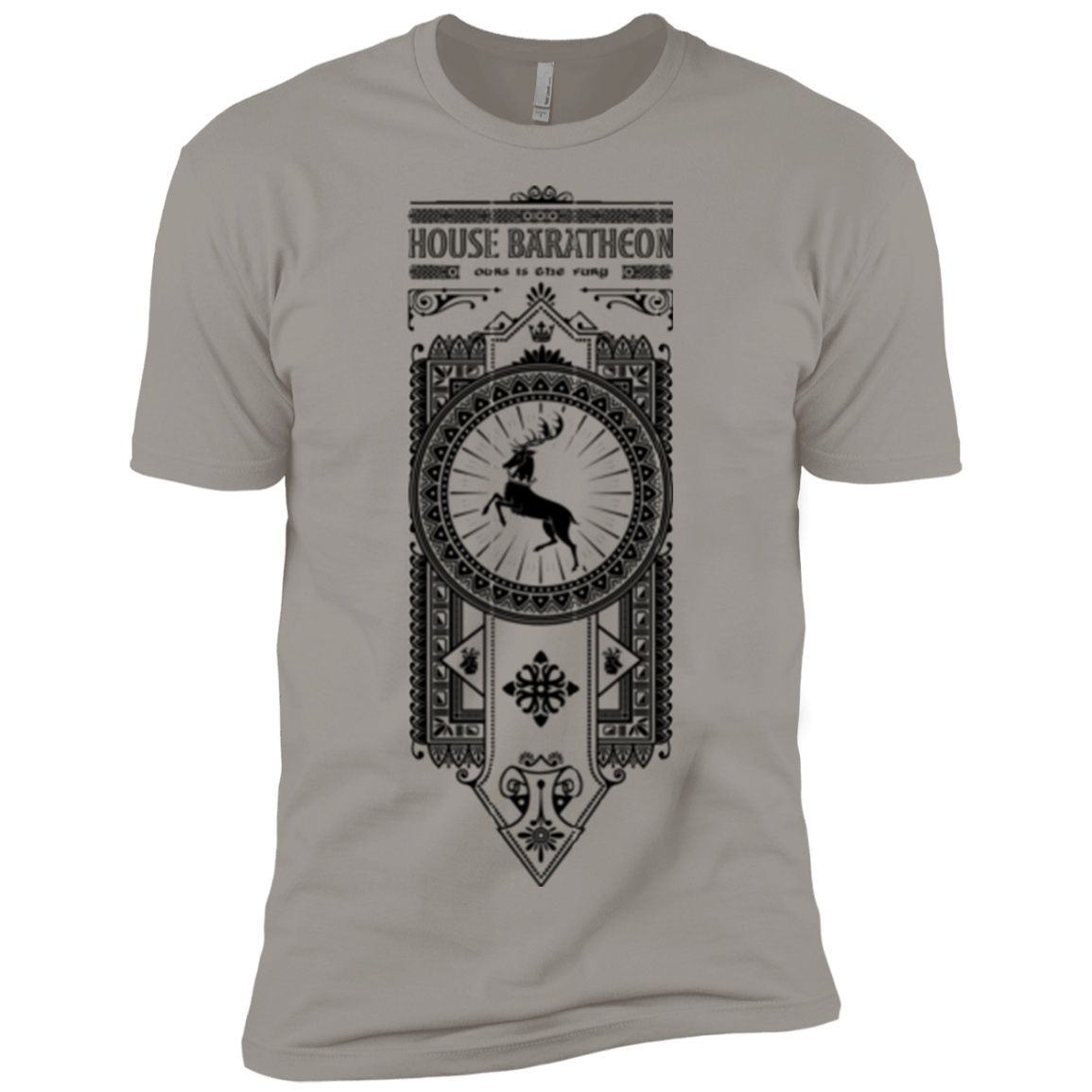 T-Shirts Light Grey / X-Small House Baratheon Men's Premium T-Shirt