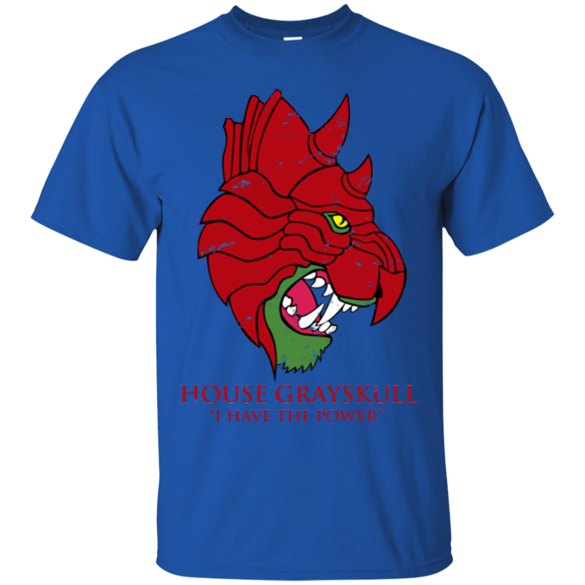 T-Shirts Royal / Small House GraySkull T-Shirt