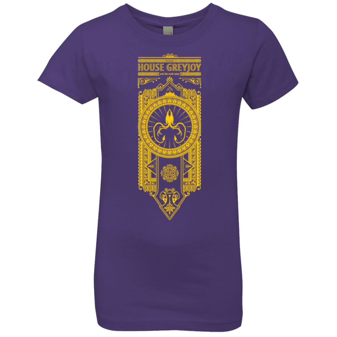 T-Shirts Purple Rush / YXS House Greyjoy Girls Premium T-Shirt