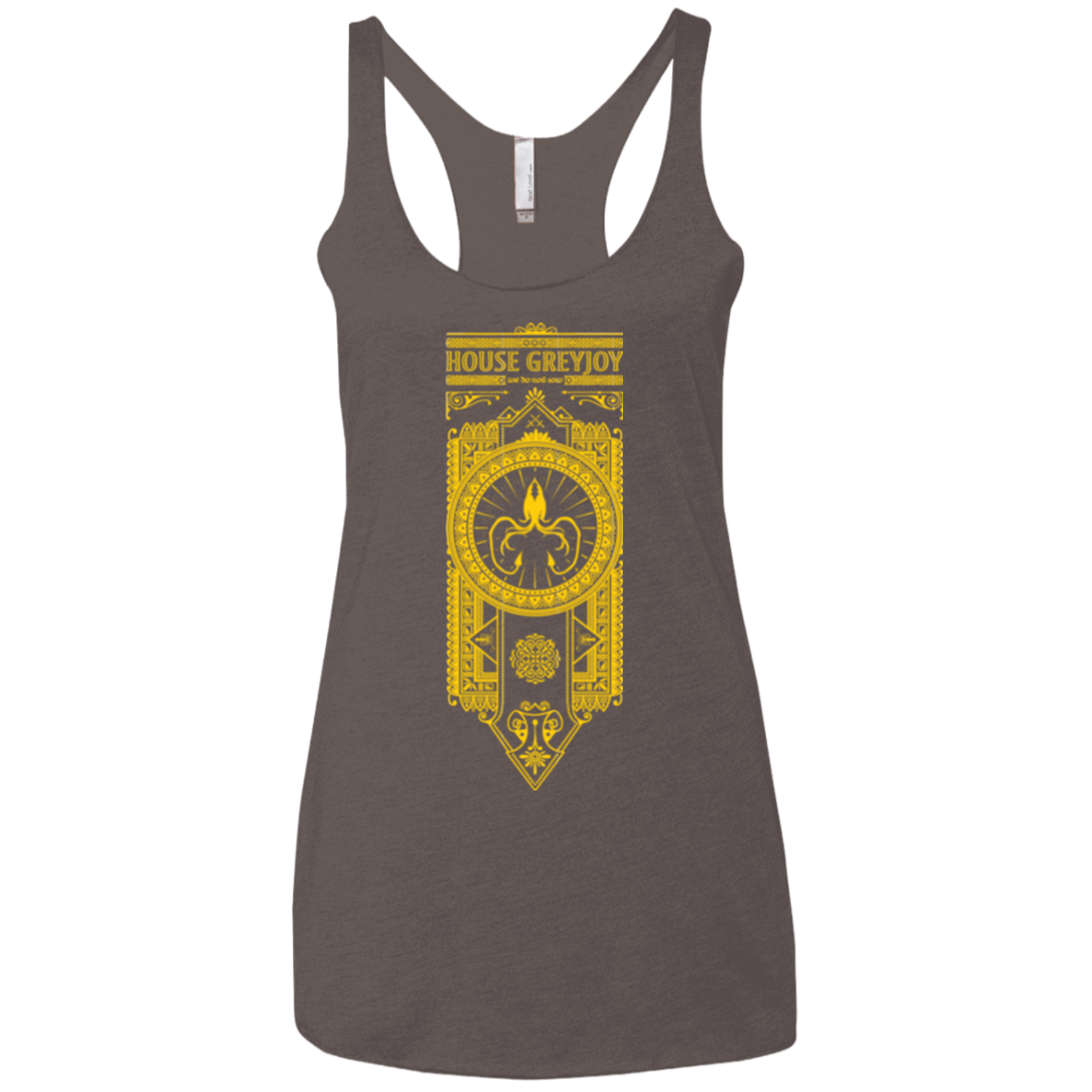 T-Shirts Macchiato / X-Small House Greyjoy Women's Triblend Racerback Tank