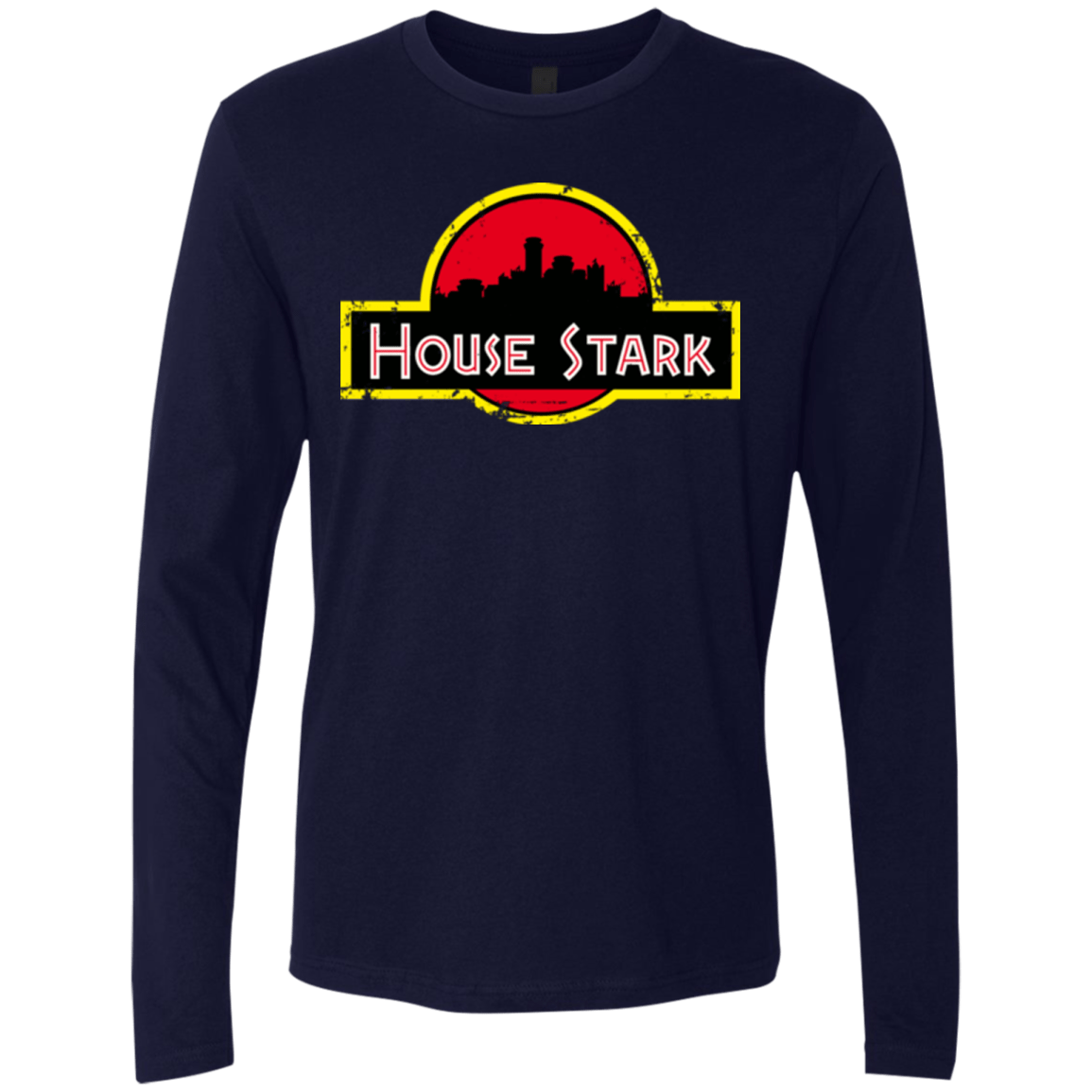 T-Shirts Midnight Navy / Small House Stark Men's Premium Long Sleeve
