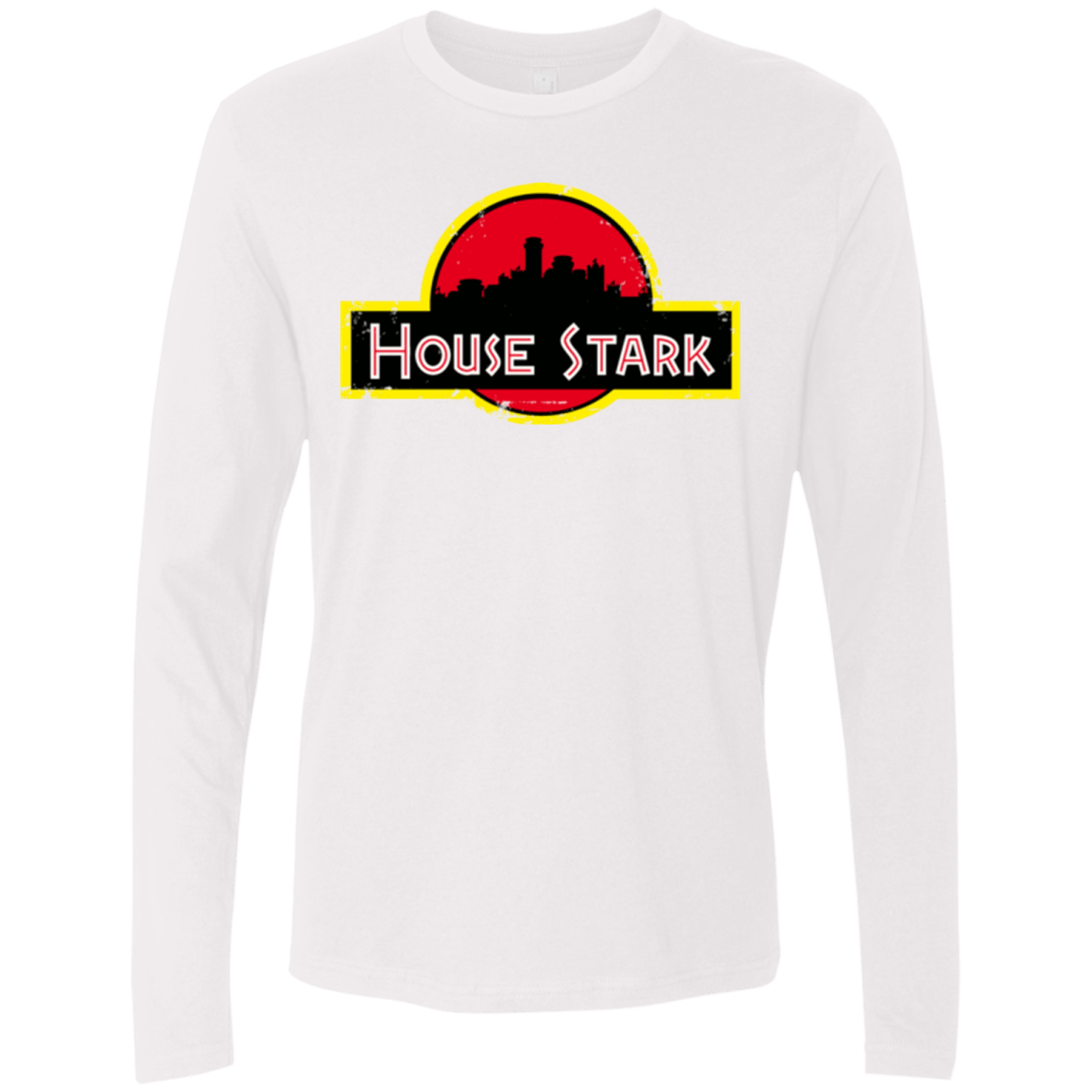 T-Shirts White / Small House Stark Men's Premium Long Sleeve