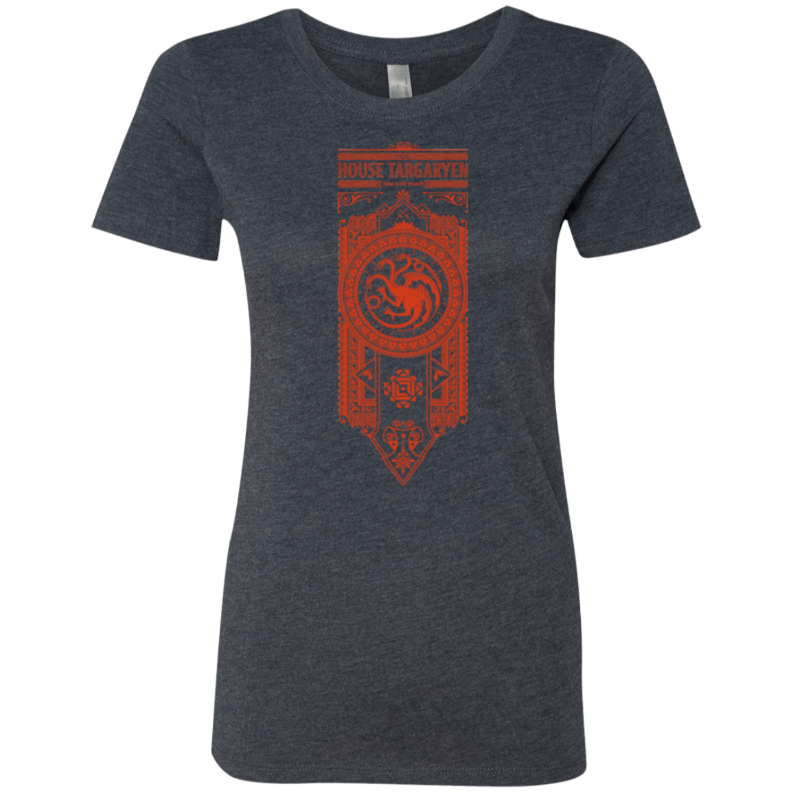 T-Shirts Vintage Navy / Small House Targaryen Women's Triblend T-Shirt