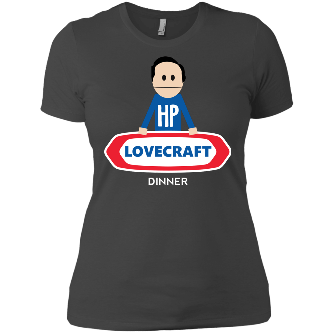 T-Shirts Heavy Metal / X-Small HP LoveCraft Dinner Women's Premium T-Shirt