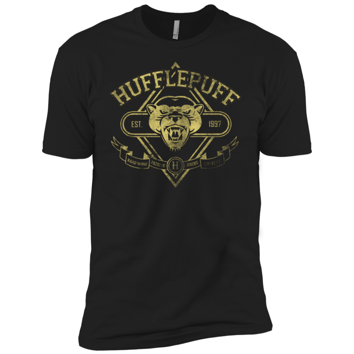 T-Shirts Black / YXS HUFFLEPUFF Boys Premium T-Shirt
