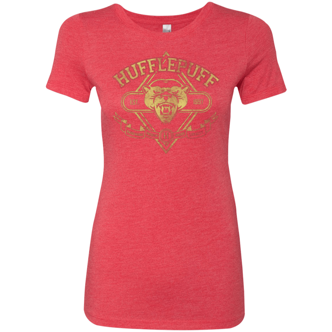 T-Shirts Vintage Red / Small HUFFLEPUFF Women's Triblend T-Shirt
