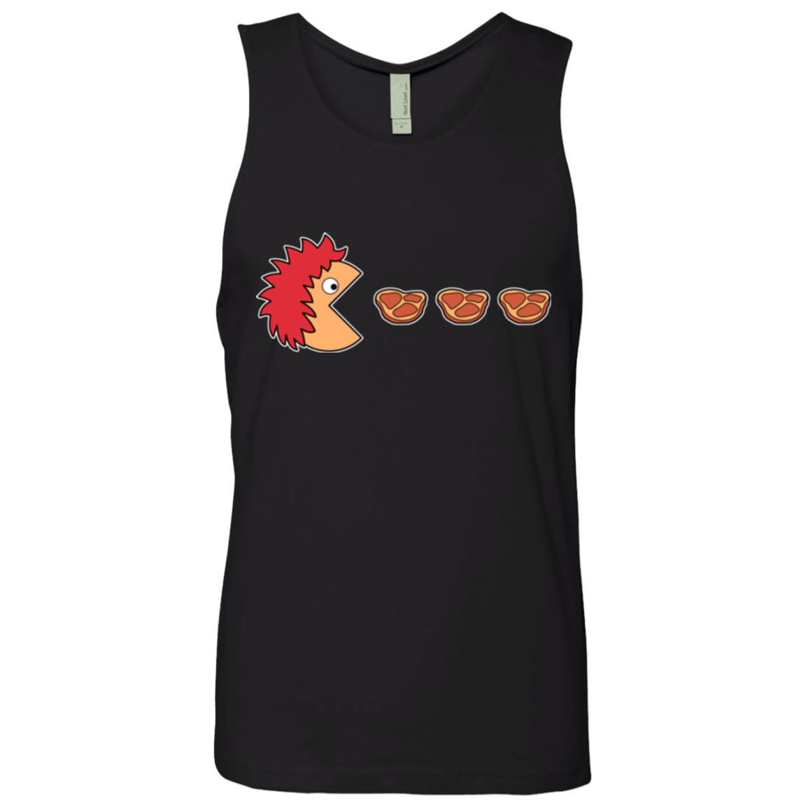 T-Shirts Black / Small Hungry for ham Men's Premium Tank Top