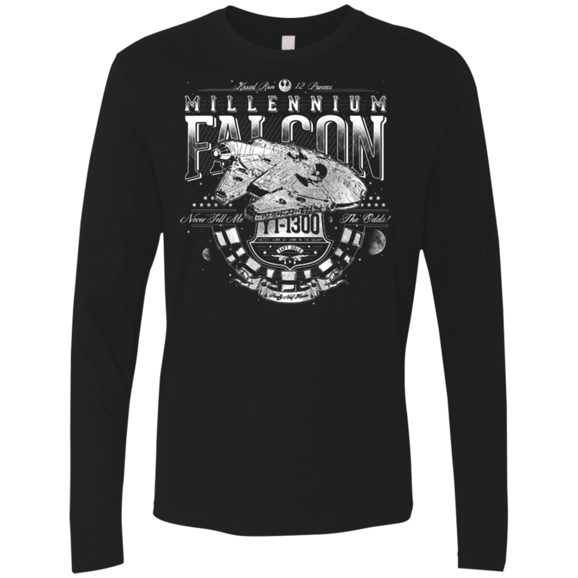 T-Shirts Black / Small Hunk A Junk Men's Premium Long Sleeve