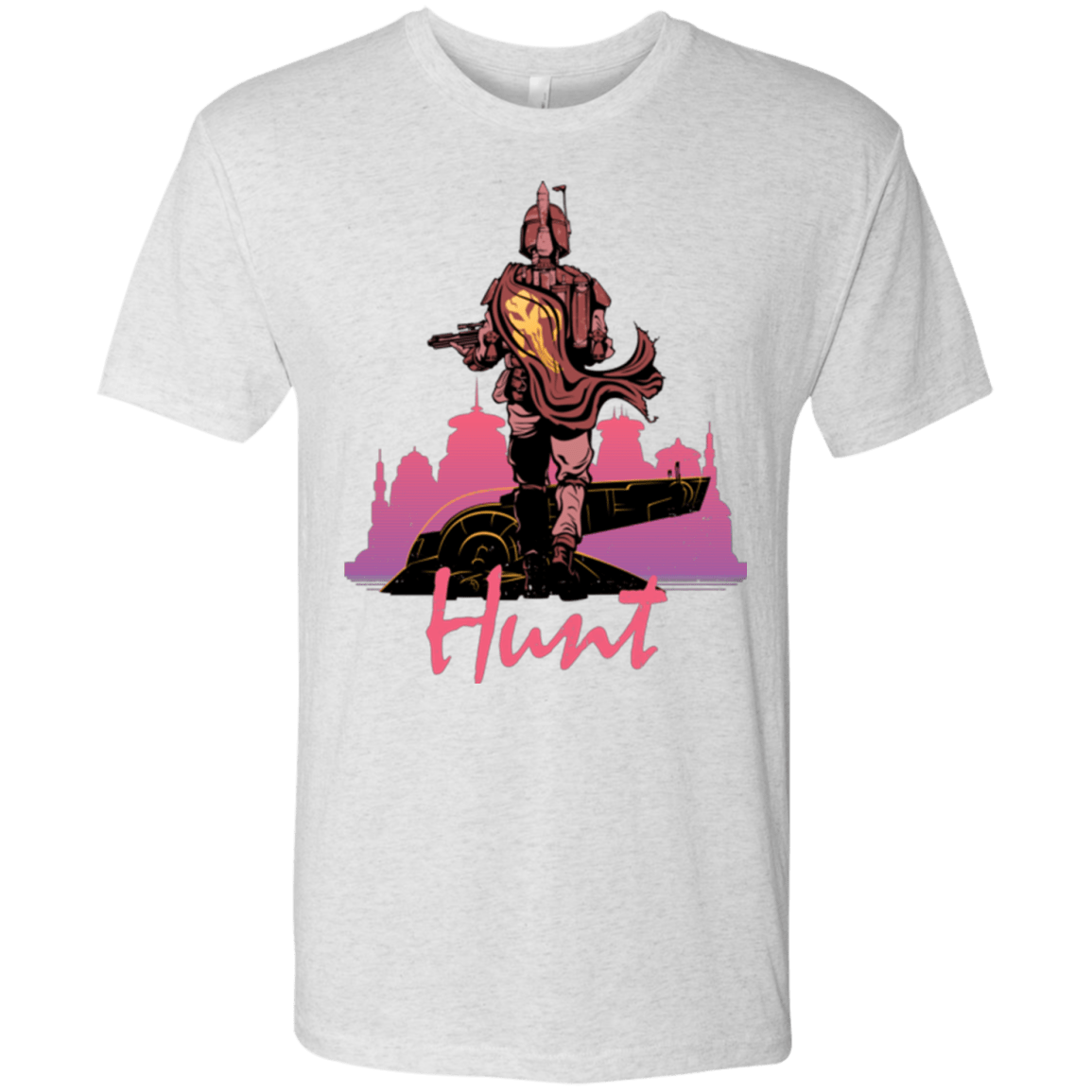 T-Shirts Heather White / Small Hunt Men's Triblend T-Shirt