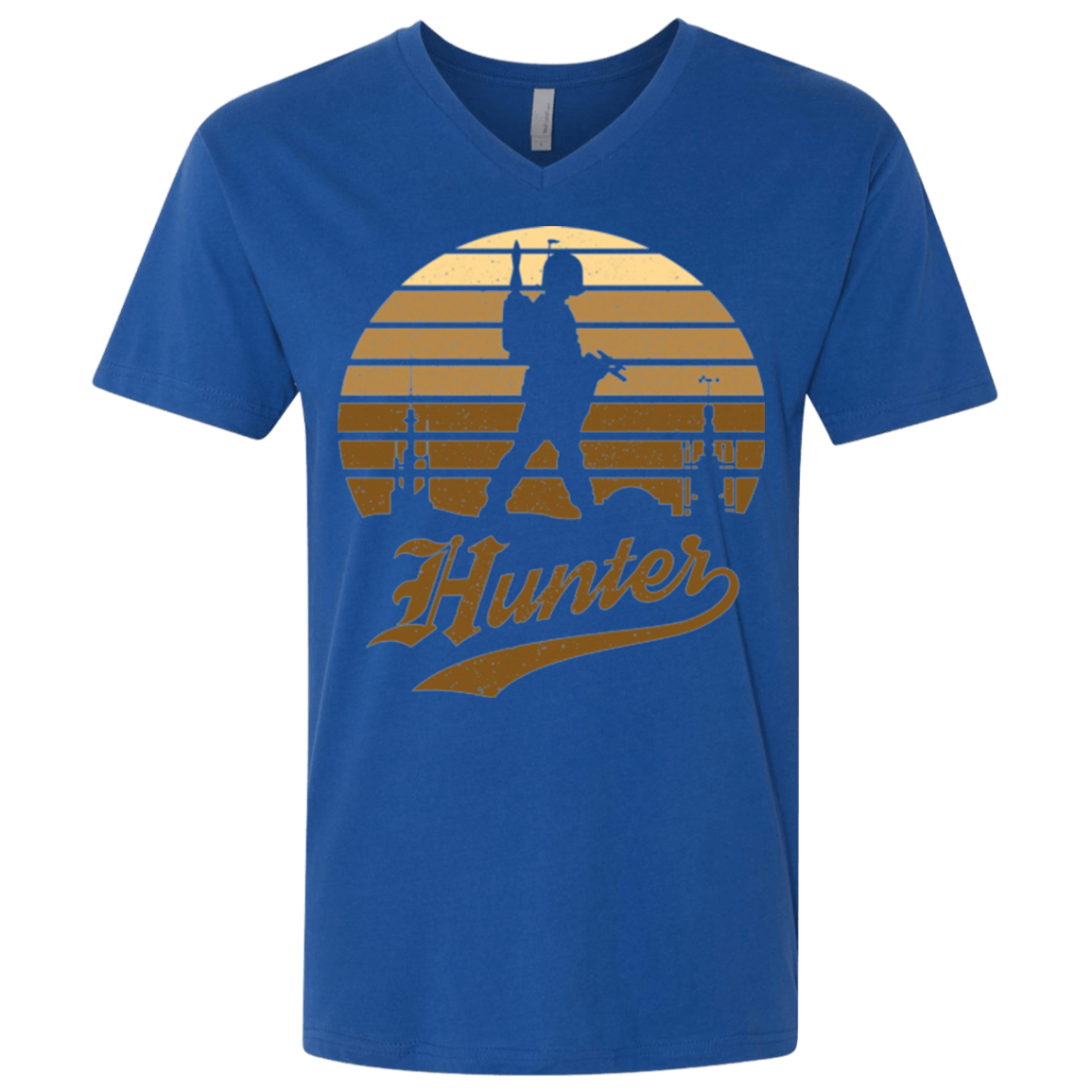 T-Shirts Royal / X-Small Hunter (1) Men's Premium V-Neck
