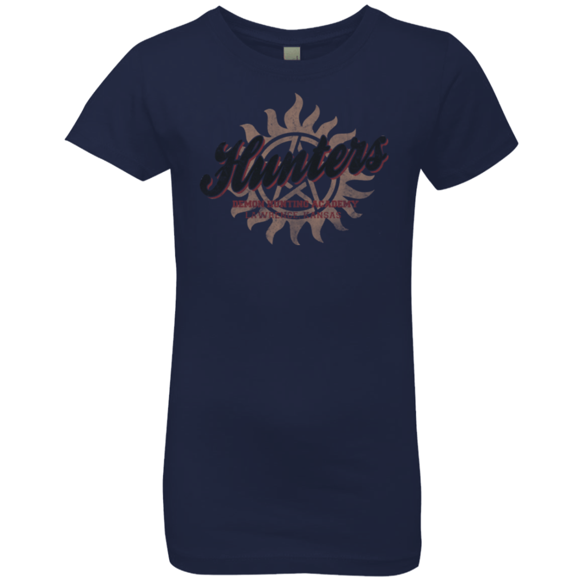 T-Shirts Midnight Navy / YXS Hunters Academy Girls Premium T-Shirt