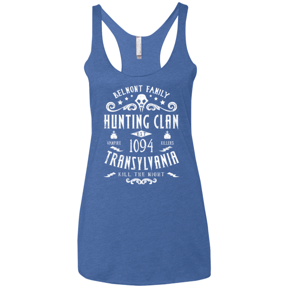 T-Shirts Vintage Royal / X-Small Hunting Clan Women's Triblend Racerback Tank