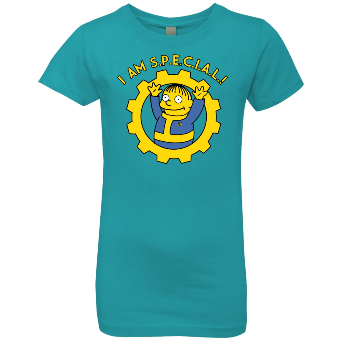 T-Shirts Tahiti Blue / YXS I am special Girls Premium T-Shirt