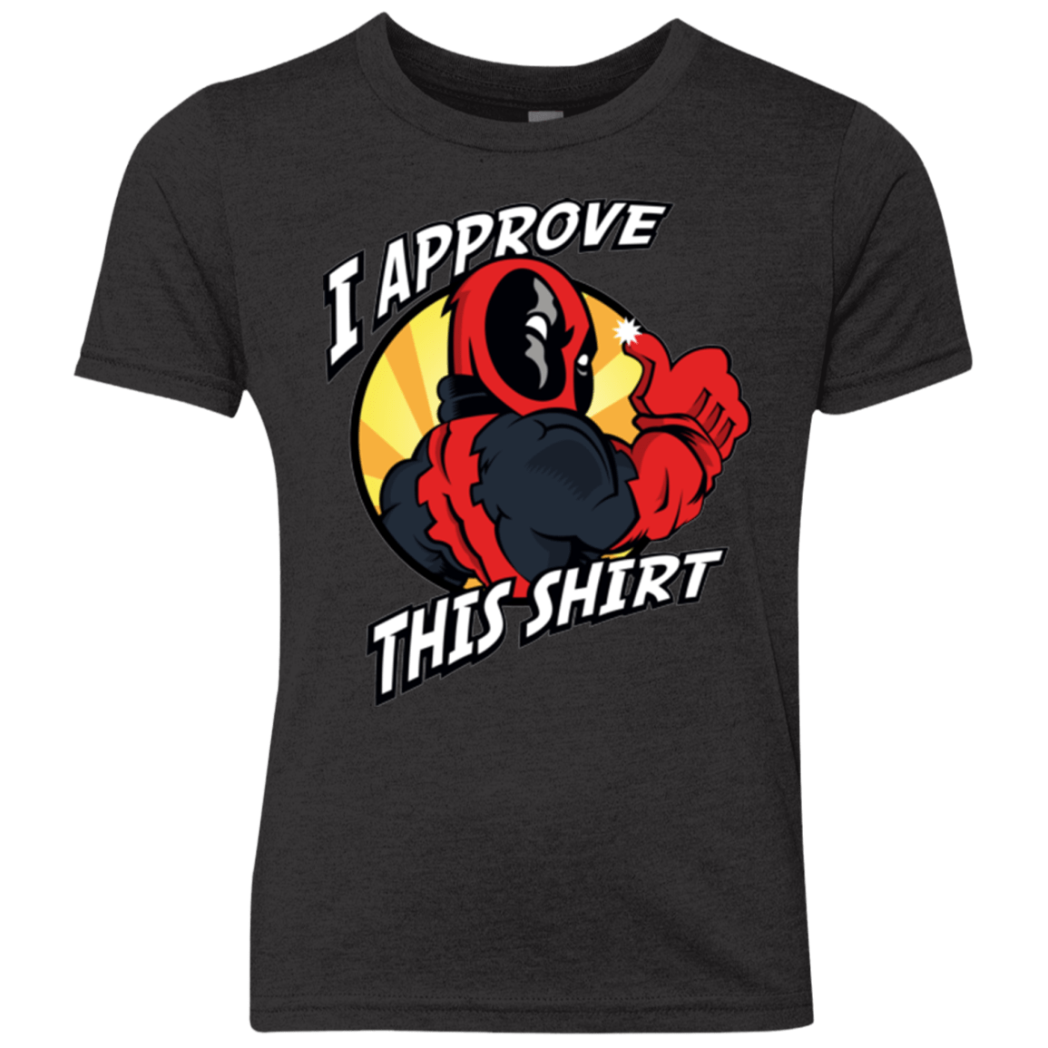 T-Shirts Vintage Black / YXS I Approve This Shirt Youth Triblend T-Shirt