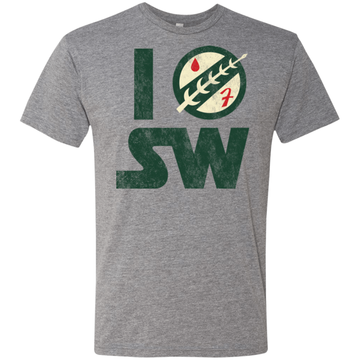 T-Shirts Premium Heather / Small I Boba SW Men's Triblend T-Shirt