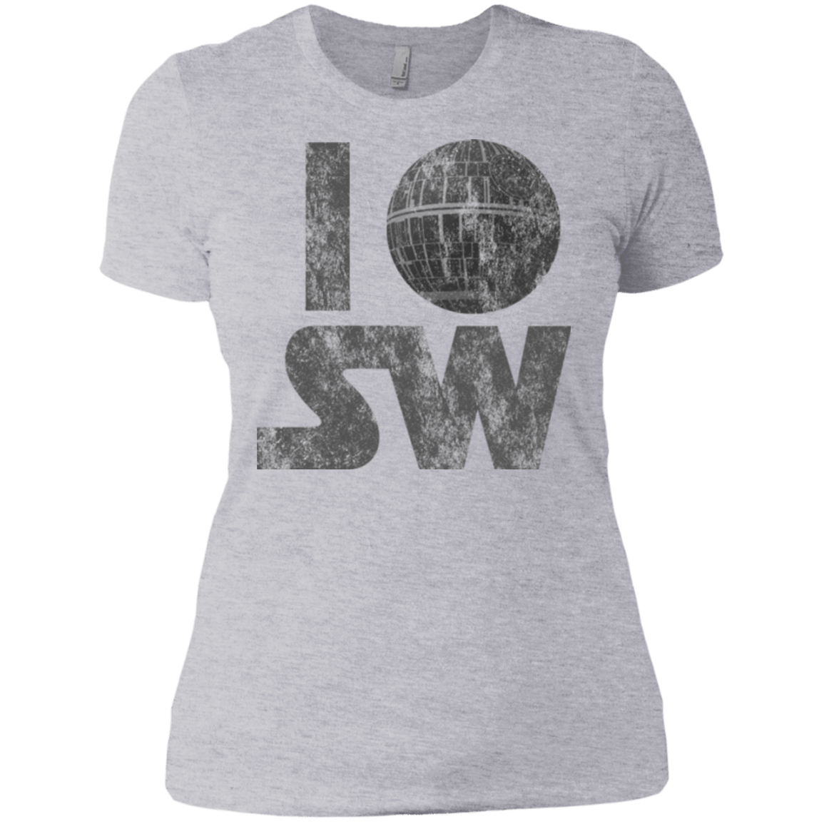 T-Shirts Heather Grey / X-Small I Deathstar SW Women's Premium T-Shirt