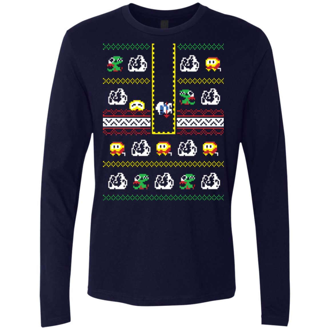 T-Shirts Midnight Navy / Small I Dig Christmas Men's Premium Long Sleeve