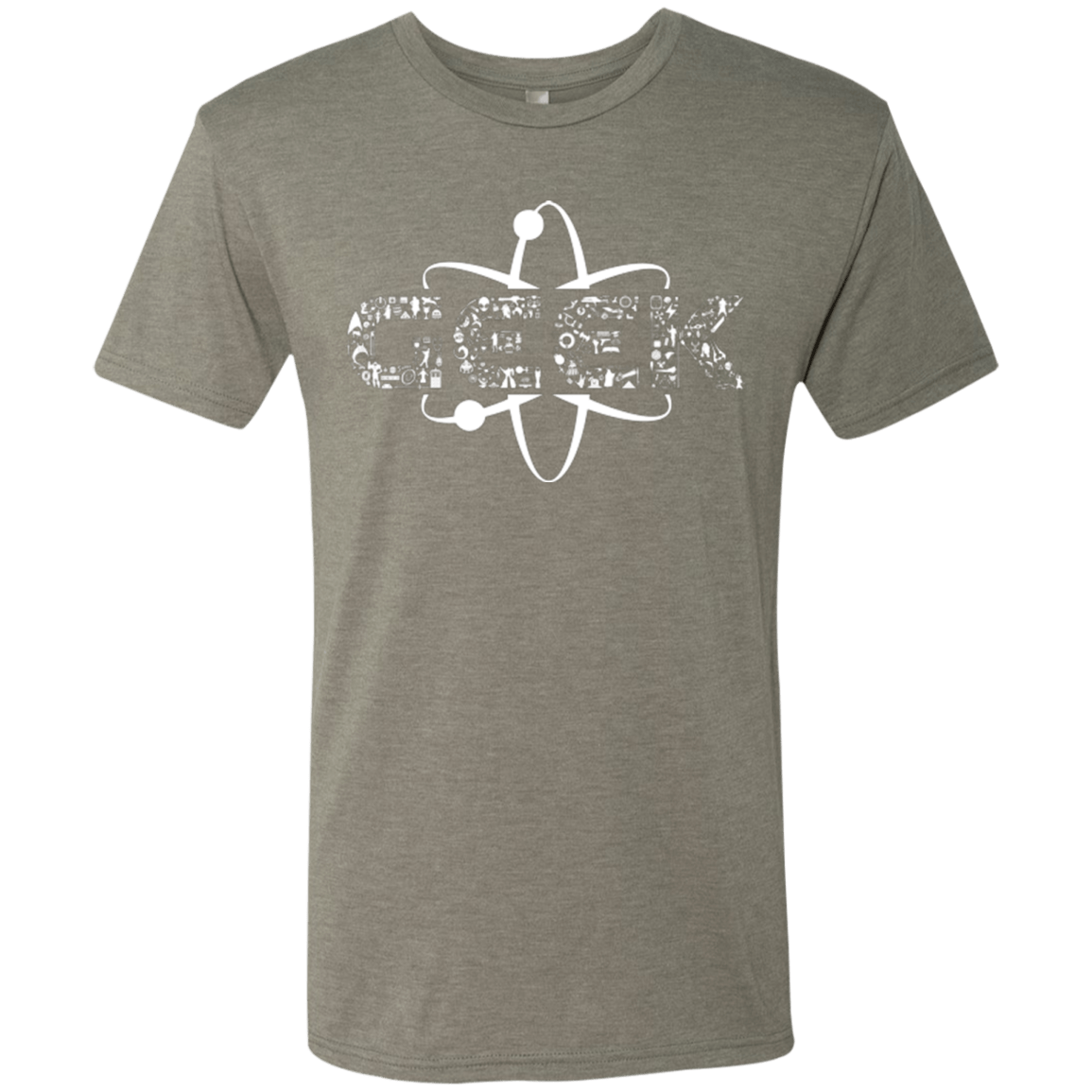 T-Shirts Venetian Grey / Small I Geek Men's Triblend T-Shirt
