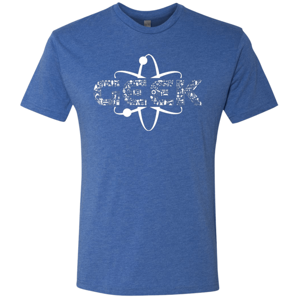T-Shirts Vintage Royal / Small I Geek Men's Triblend T-Shirt