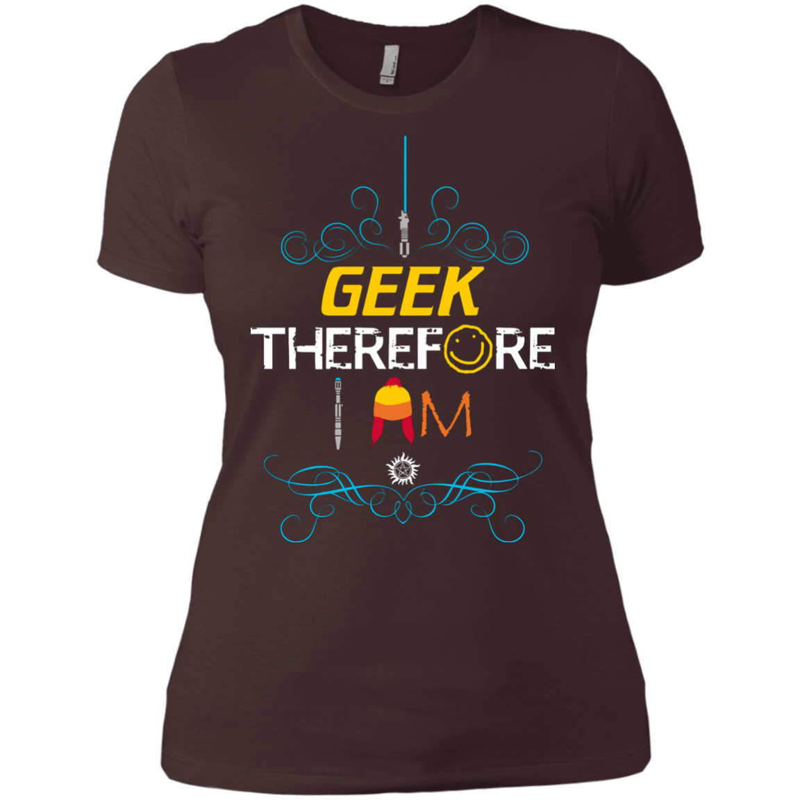 T-Shirts Dark Chocolate / X-Small I GEEK vol 2 Women's Premium T-Shirt