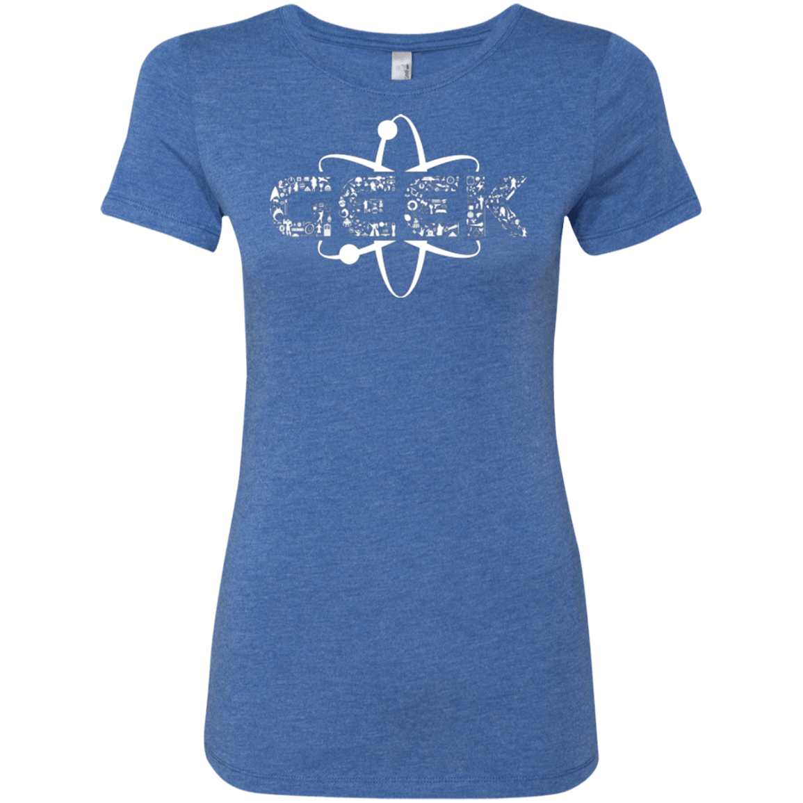 T-Shirts Vintage Royal / Small I Geek Women's Triblend T-Shirt