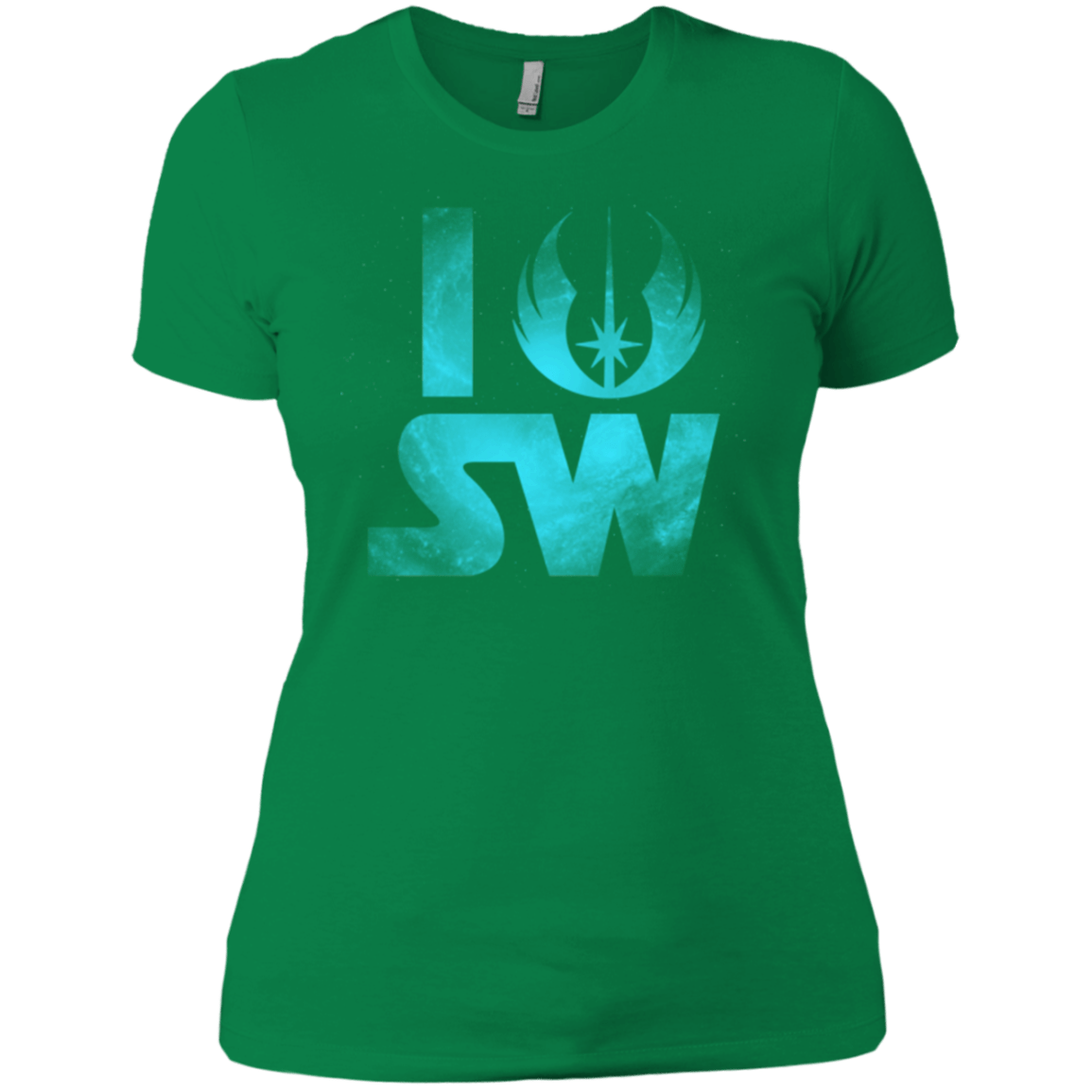 T-Shirts Kelly Green / X-Small I Jedi SW Women's Premium T-Shirt