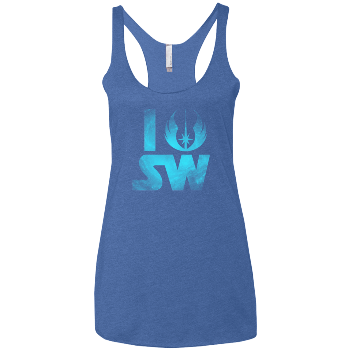 T-Shirts Vintage Royal / X-Small I Jedi SW Women's Triblend Racerback Tank
