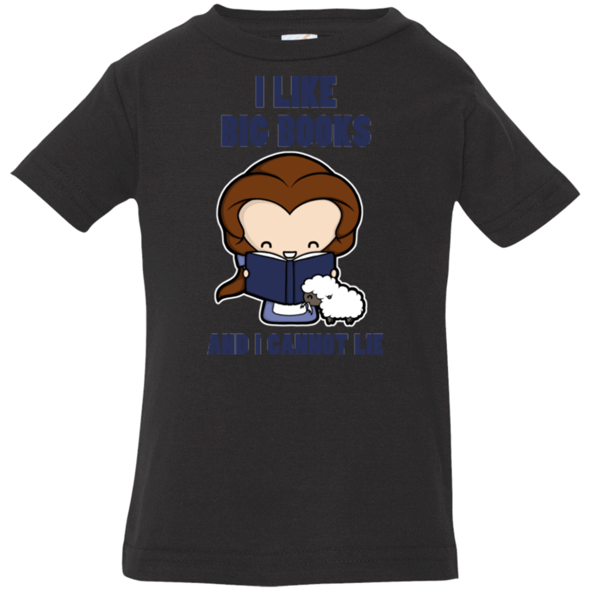 T-Shirts Black / 6 Months I Like Big Books Infant PremiumT-Shirt