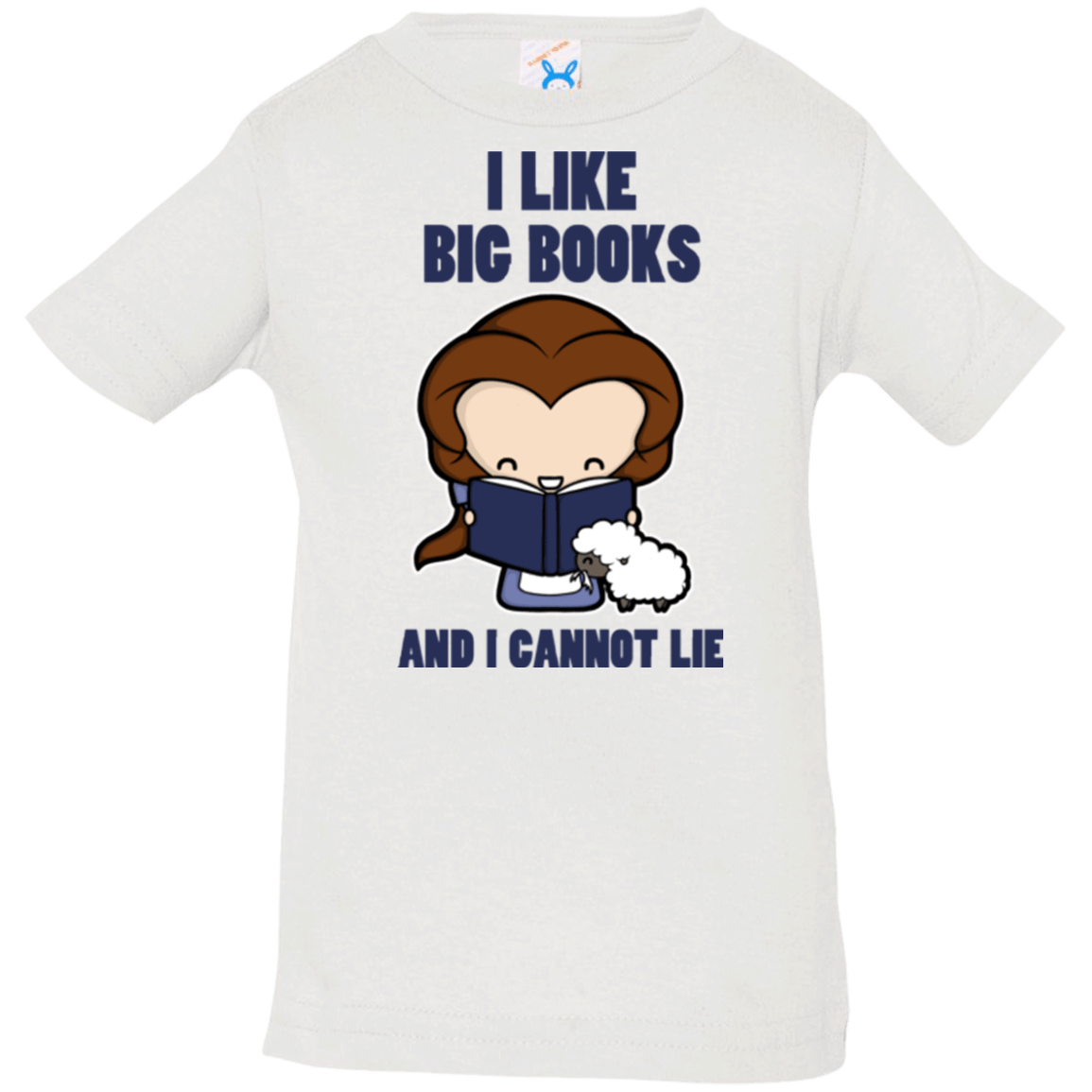 T-Shirts White / 6 Months I Like Big Books Infant PremiumT-Shirt