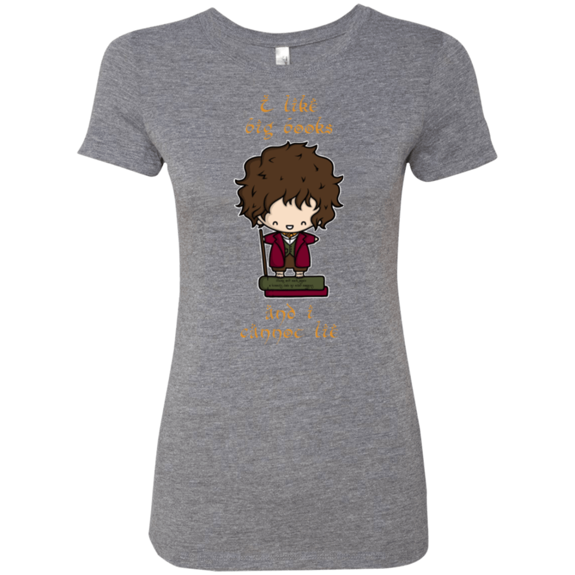 T-Shirts Premium Heather / Small I Like Big Books Women's Triblend T-Shirt