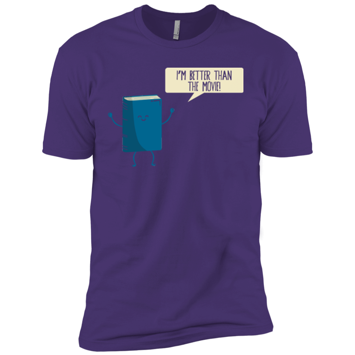 T-Shirts Purple / X-Small I'm Better Than The Movie Men's Premium T-Shirt