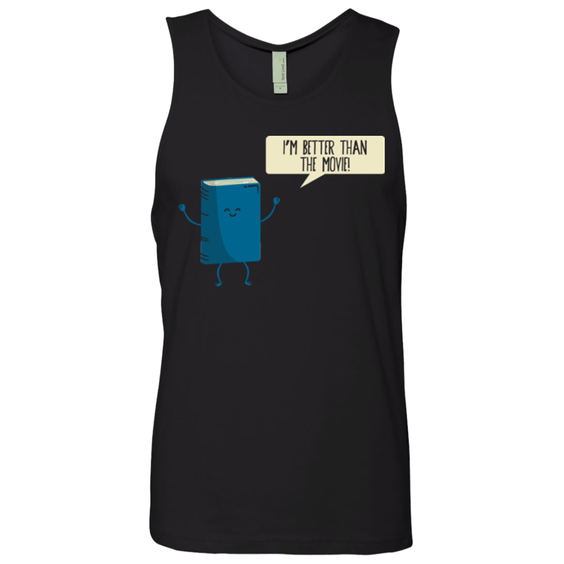 T-Shirts Black / Small I'm Better Than The Movie Men's Premium Tank Top
