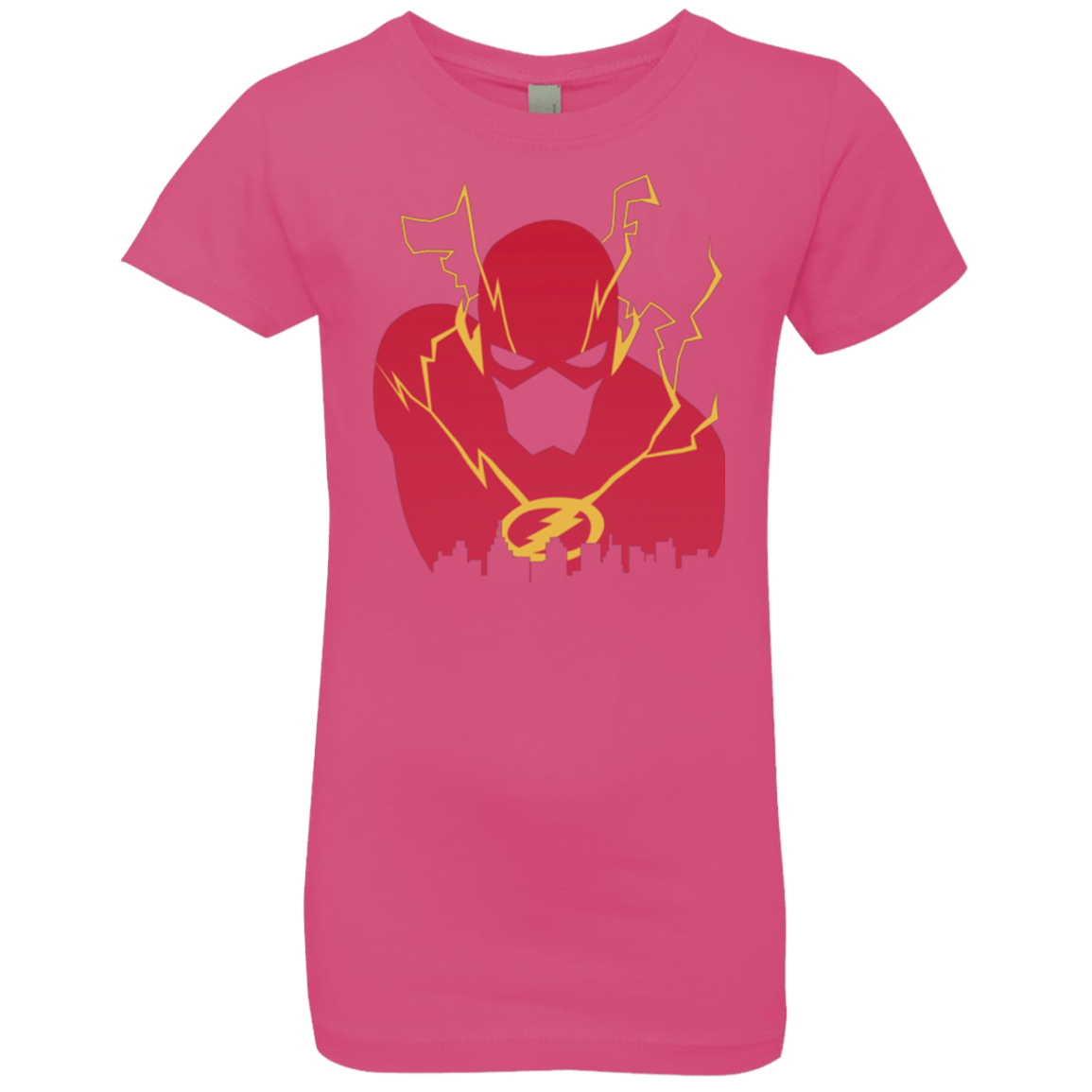 T-Shirts Hot Pink / YXS I Protect this City TF Girls Premium T-Shirt