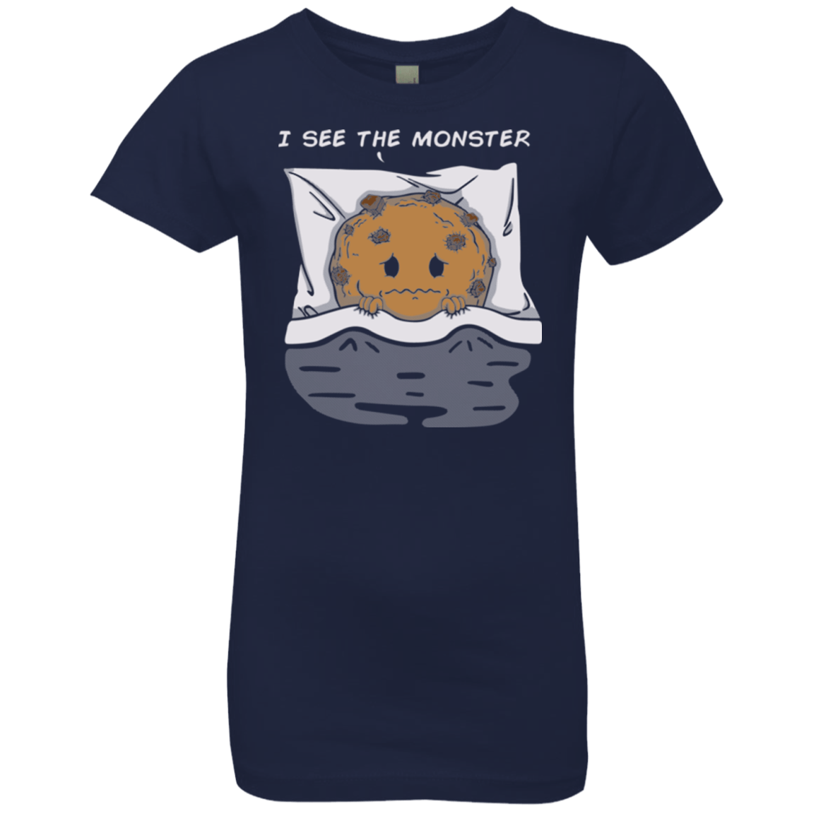 T-Shirts Midnight Navy / YXS I see the monster Girls Premium T-Shirt