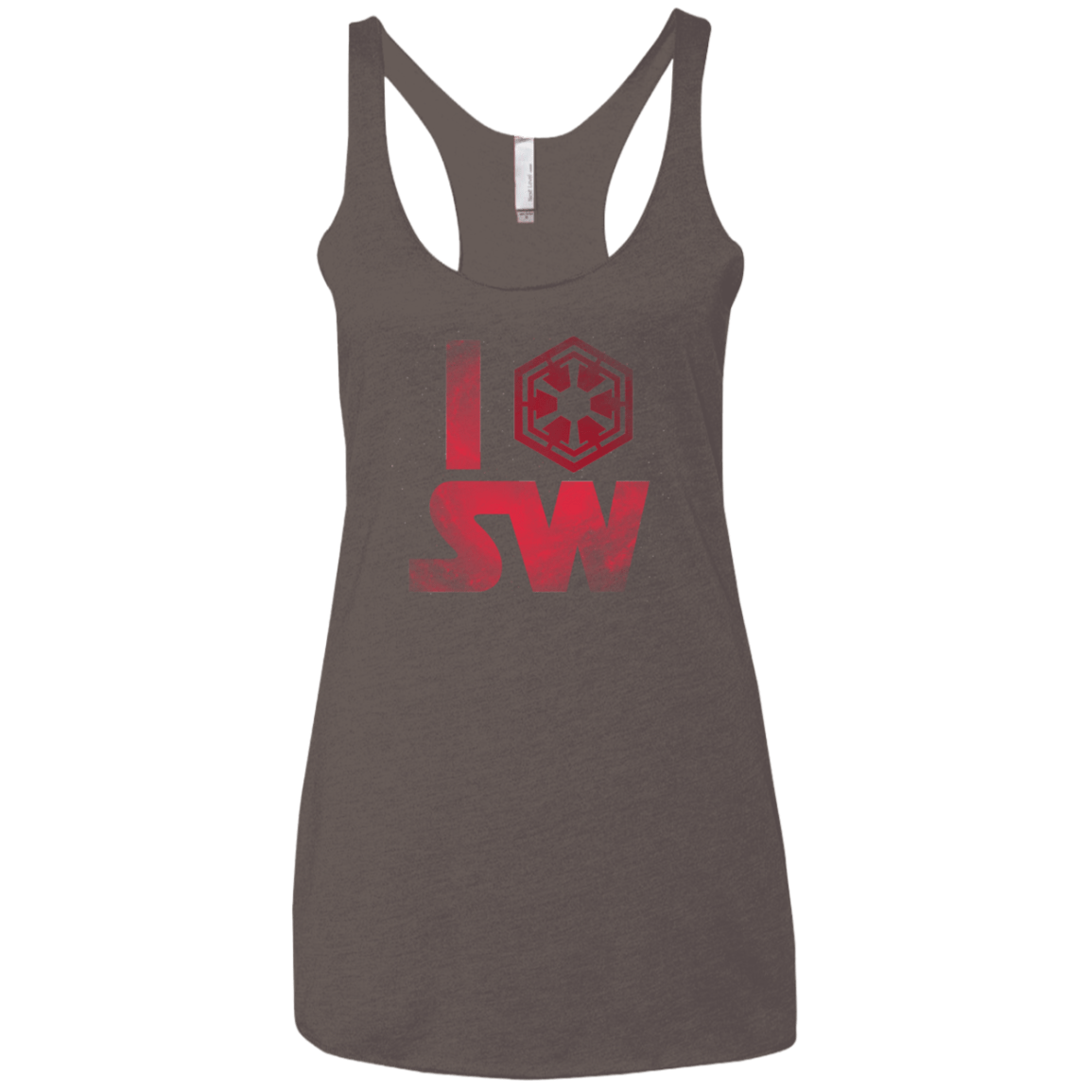 T-Shirts Macchiato / X-Small I Sith SW Women's Triblend Racerback Tank
