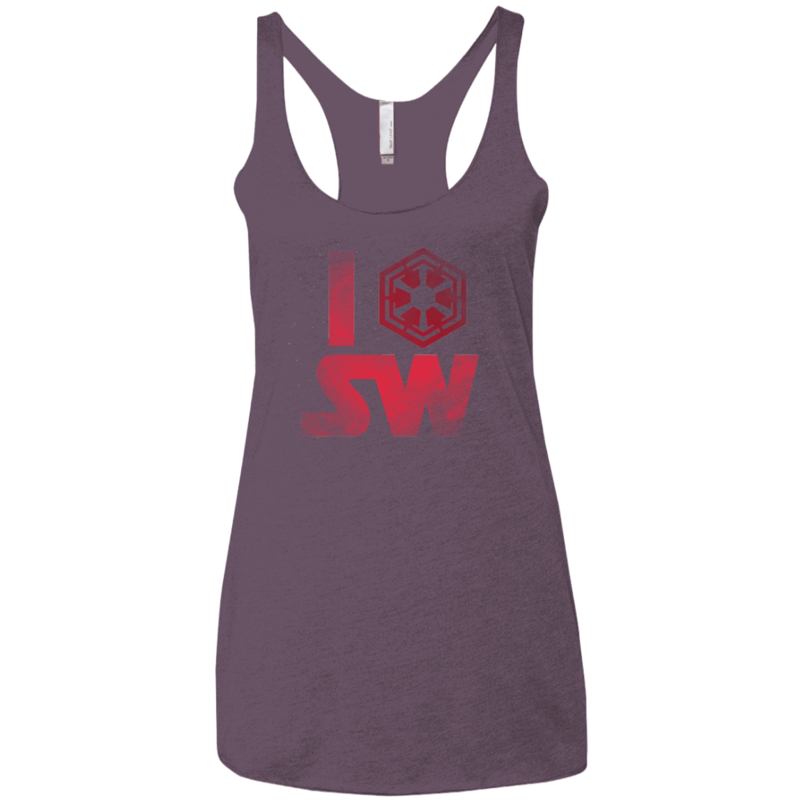 T-Shirts Vintage Purple / X-Small I Sith SW Women's Triblend Racerback Tank