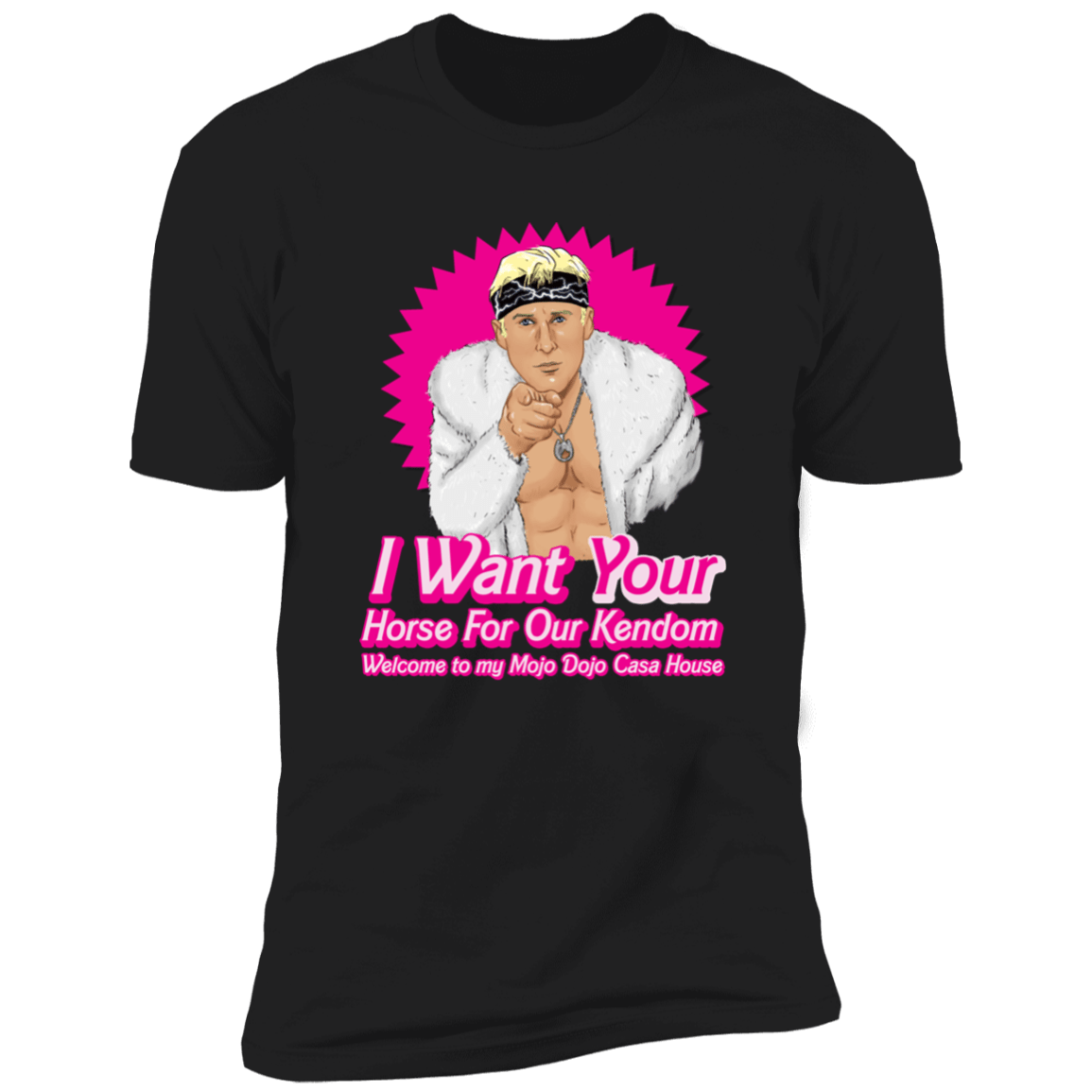 T-Shirts Black / X-Small I Want Your Horse Men's Premium T-Shirt